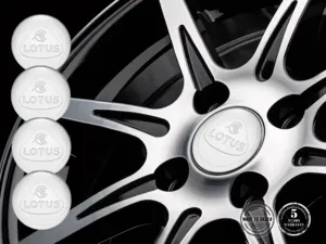 Lotus Logo Autocollants Bombés Insignes Roue Résine